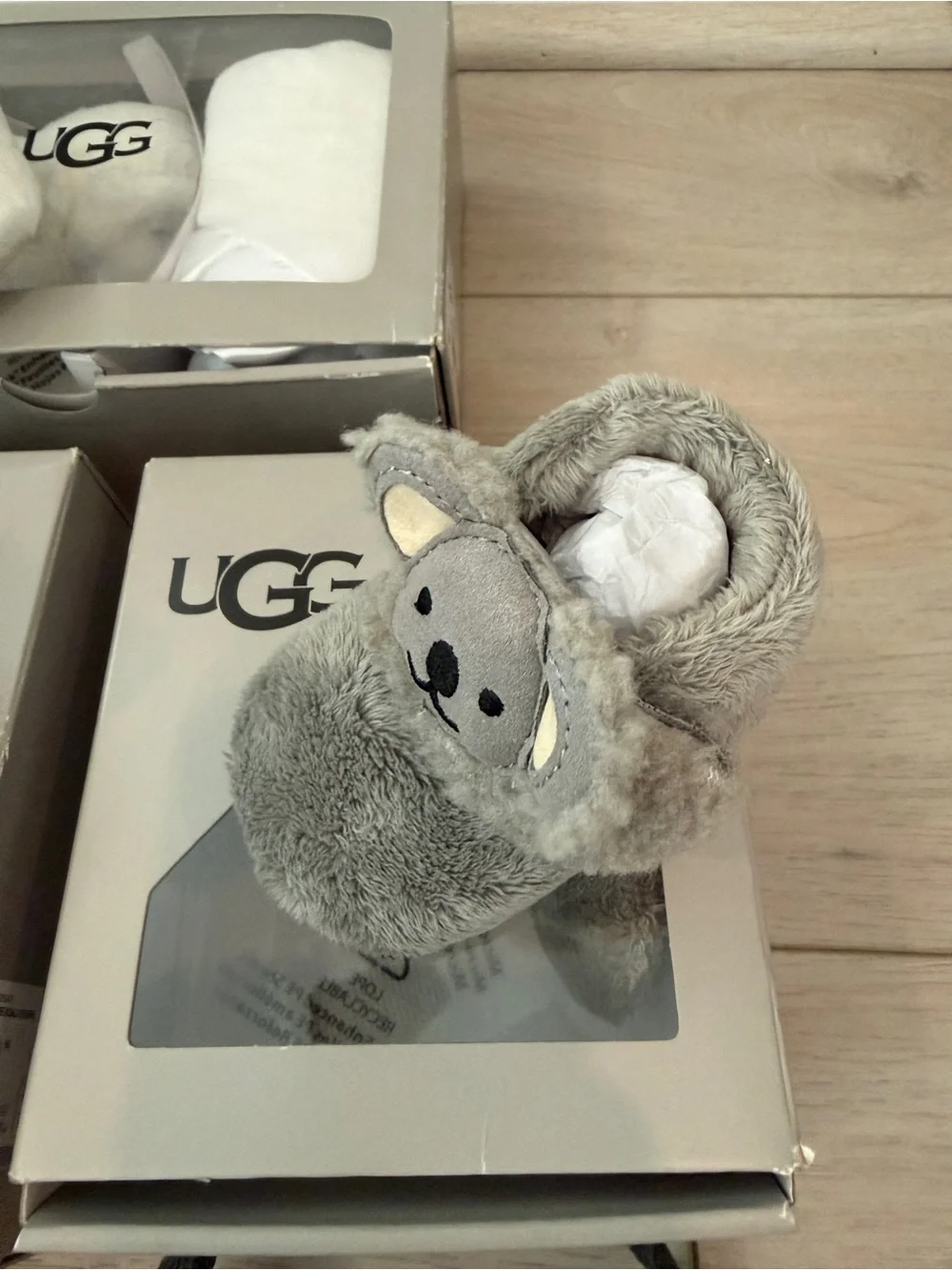 UGG Baby Koala and Baby Cream Bootie Gift Sets